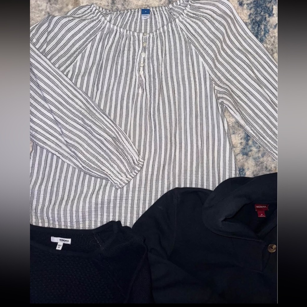 13 Medium Winter Top Bundle - image 4